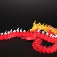 IMG_2946.jpg letters for articulated and modular dragon / (without stand) / STL