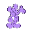 Mickey Mouse Cookie Cutter.stl Mickey Mouse Cookie Cutter