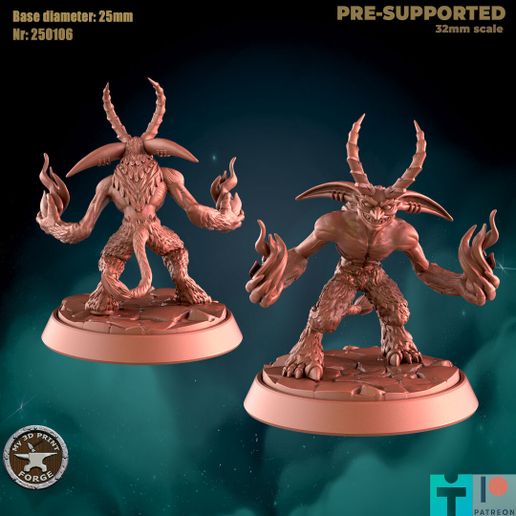 Imp creature from Hell 3 3D model