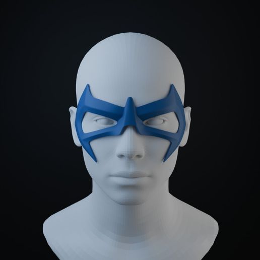 NIGHTWING MASK - 3D model önizlemesi
