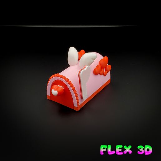Valentines-Mailbox-Whole-4.jpg Flex 3D Valentines Day Mailbox with Letters
