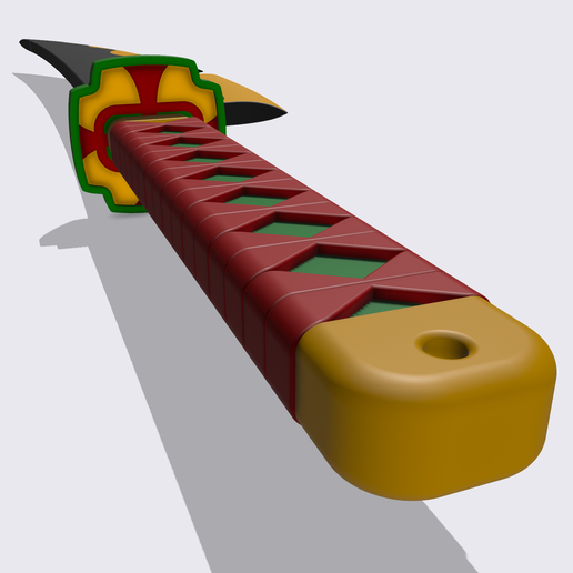 🗡️ Tengen Uzui Sword - Nichirin・ 3D File for ・Cults