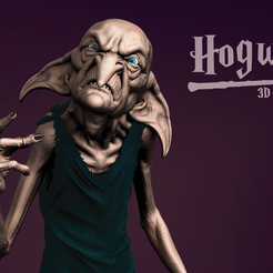 Kreacher-Julio-2.png Fichier STL Sculpture Kreacher・Objet pour impression 3D à télécharger