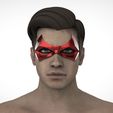 РОБИН2.28.jpg Archivo STL Máscara de Jason Todd (Capucha Roja)・Design para impresora 3D para descargar, Superior_Robin
