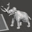 Screenshot_2024-02-01_08-29-05.png Ivory Fantasy Mammoth, Columbian Prehistoric Elephant- paintable model & 2 color print