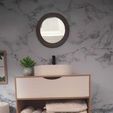 Vanity.jpg 1/6 Scale Dollhouse bathroom vanity/cabinet
