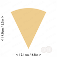 1-7_of_pie~5.5in-cm-inch-cookie.png Slice (1∕7) of Pie Cookie Cutter 5.5in / 14cm