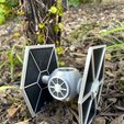 IMG_5178-conv.jpeg STAR WARS TIE FIGHTER PLANTER / POT EASY PRINT