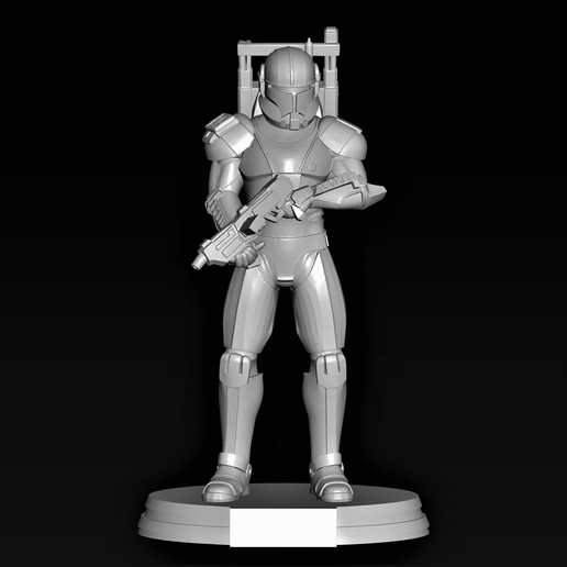 🫡 republic commando clone trooper・ STL File for 3D printing・Cults