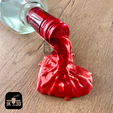 Pic-2024-04-07T161946.979.png Spilled Wine Heart Shaped Bottle Holder