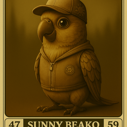 1000015683.png Sunny Beako - Flownimal STL file