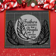 feathers-reminders.png Christmas ornament / Feathers are reminders / Angels are near / loved ones / Loss of loved one / keepsake ornament / Angels are near