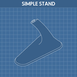 Simple-Stand.png Fichier STL gratuit Support simple・Modèle à télécharger et à imprimer en 3D