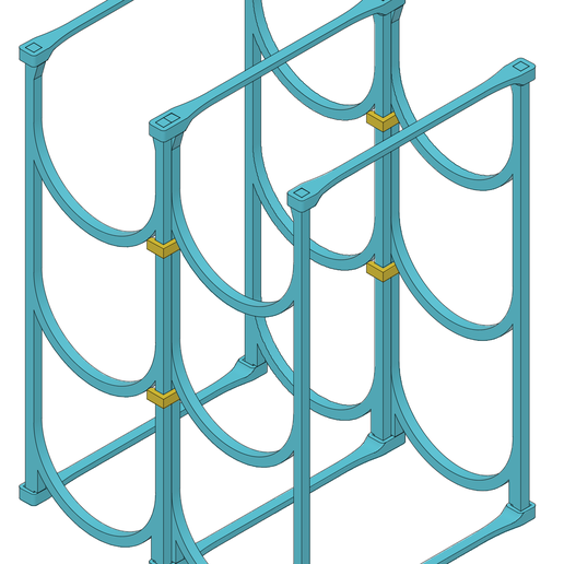 Modular Spray Can Shelf Organizer