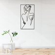 woman-1.1.png WOMAN 1 WALL DECORATION BY: HOMEDETAIL