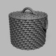 2.jpg 1/12 Scale wicker Storage STL (2 Größen) für Puppenhäuser und Miniaturprojekte (kommerzielle Lizenz)