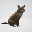 1.png Low Poly Cat - Low Poly Cat