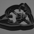 picc3d.jpg Cookie cutter, Piccoro cookie cutter, Dragon Ball