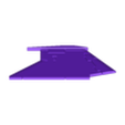 Wing_bottom_right.stl Fichier STL gratuit Buck Rogers Starfighter Thunderfighter・Plan pour imprimante 3D à télécharger