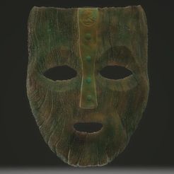 mask3.jpg 3D file The Mask/Loki Mask・3D printer model to download