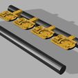Capture4.jpg WAHOO ELEMNT BOLT V2 MOUNT FOR ANY AEROBAR TT ZIP TIES 3D MODEL