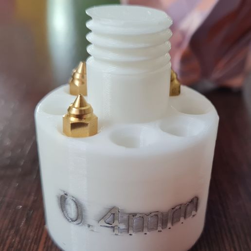 Stackable Nozzle Holder 3D model