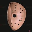 04.jpg Jason Voorhees Mask - Friday 13th movie 2019 - Horror Halloween Mask 3D print model