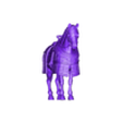 HORSE.stl Ancient Japanese War Horse