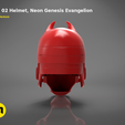 EVA-KEYSHOT-back.464.png Eva 02 Helmet, Neon Genesis Evangelion
