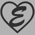 Coeur-E.png heart with initial E
