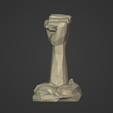 I7.png Low Poly Hand Figurine