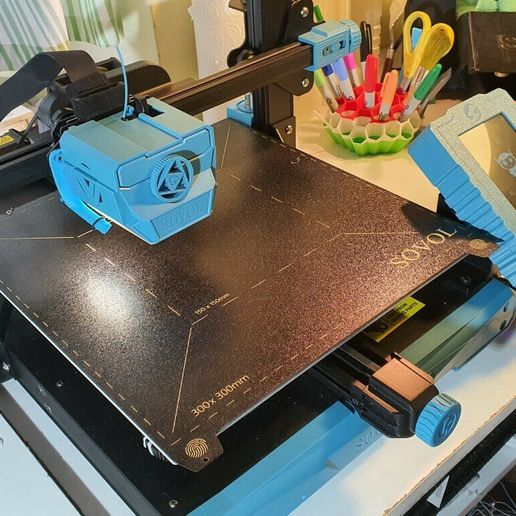 20231119_120043_Medium.jpg Sovol Klipper Screen cooling fan case SV07, SV07+, SV06, SV06 Plus