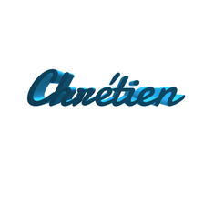 Chrétien.png STL file Christian・3D printing model to download
