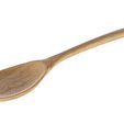 8.jpg Cuchara de madera Modelo 3D