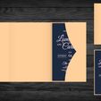 4.jpg Package of 7 Invitations wedding, baptism, XV years, Anniversary...  - Vector laser cutting and engraving