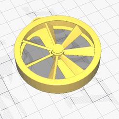 hélice2.jpg STL-Datei Schlüsselanhänger Propeller・Modell zum Herunterladen und 3D-Drucken