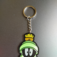 3.PNG Marvin the Martian 2D keychain