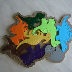 DSC_1807.JPG Archivo 3D Dino Puzzle・Diseño de impresora 3D para descargar