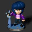 Top.jpg Bibi - Fanart de Brawl Stars