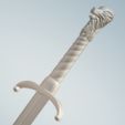 3d.jpg Longclaw Sword- Jon Snow's Sword of Game of Thrones
