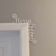 Merry-Christmas-Door-frame-corner-decoration-picture.jpg Merry Christmas Door / Window Decoration silhouette