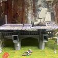 IMG_1241.jpg Star Wars Diorama Endor for Action Fleet and Micro Galazy