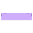 stickerdisplay_165mm_blank.stl STICKER DISPLAY FOR GRID PANEL WITH MAGNET SLOTS