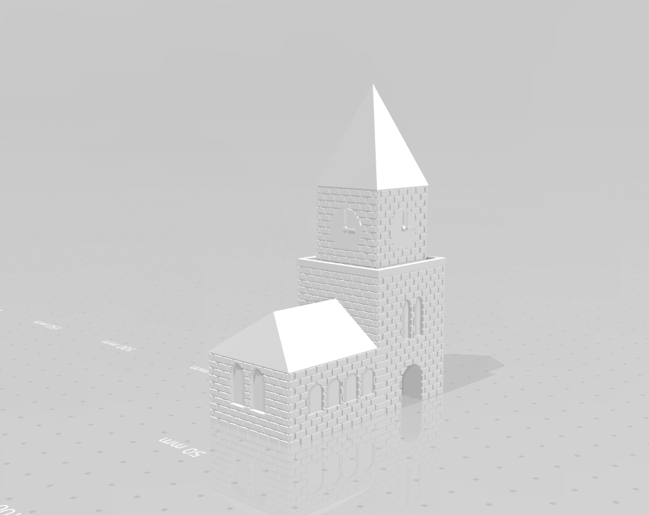 kerk_02.png Download STL file Church • 3D printable template, eAgent