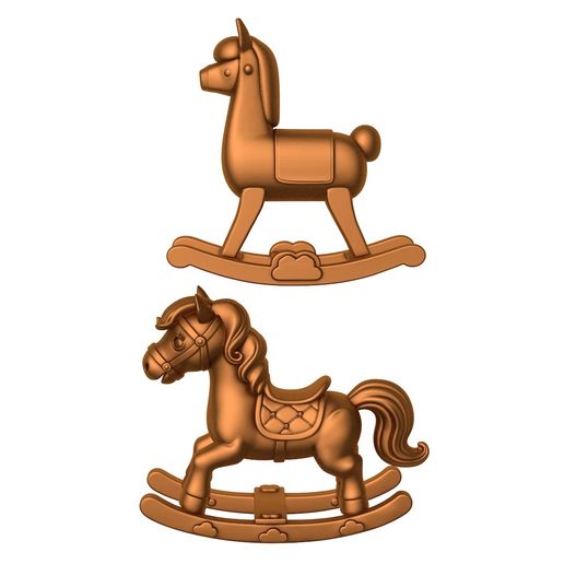 Rocking Horse / Rocking Chair / Rocking Horse stl / Rocking Horse printer / horse stl / toy horse