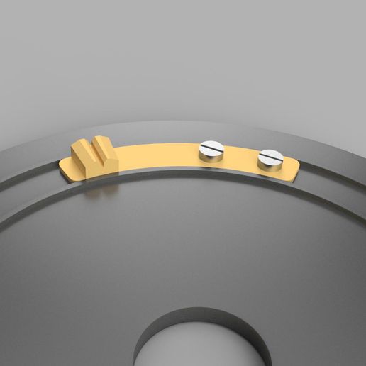 🔬 Zeiss KF 2 microscope click-stop spring・ STL File for 3D printing・Cults