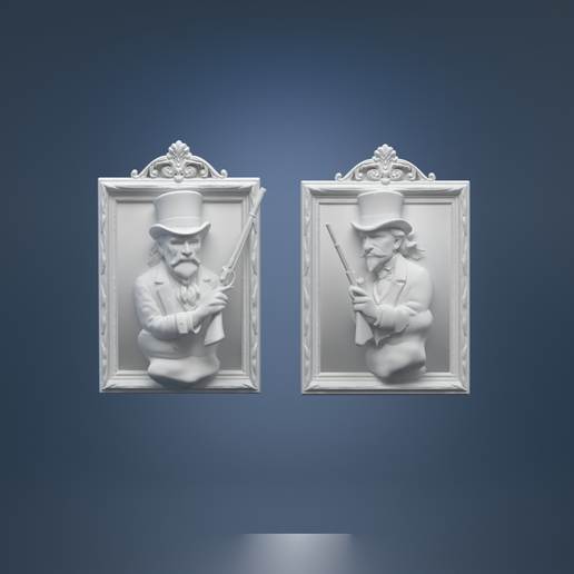 Haunted Mansion  Dueling Portrait Ghosts