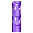 Handguard.stl 6'' SKELETONIZED HANDGUARD - SPEEDSOFT STYLE WITH M-LOK