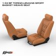 preview1.jpg 1/24 BF Torino-LeMans Sport Basket weave asiento