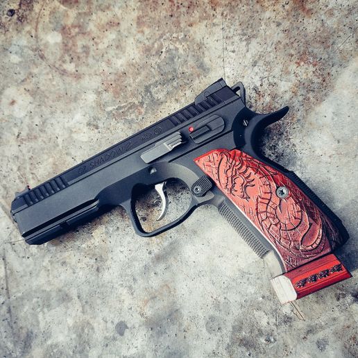 🐉 CZ 75 / CZ 85/ CZ SP-01 SHADOW / CZ SHADOW 2 GRIPS DRAGON+